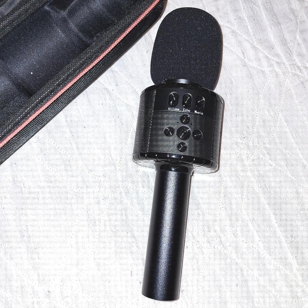 Microphone with sound effects